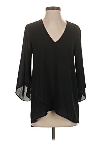 Karen Kane Long Sleeve Blouse (view 1)