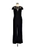 Adrianna Papell 100% Polyester Black Jumpsuit Size 14 - photo 1