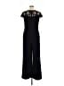 Adrianna Papell 100% Polyester Black Jumpsuit Size 14 - photo 2