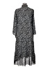 Max Studio 100% Polyester Paisley Gray Casual Dress Size XL - photo 2