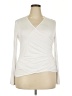 Guberry 100% Modal Ivory Long Sleeve Top Size XXL - photo 1