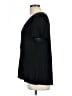 Old Navy 100% Rayon Black Short Sleeve Blouse Size L - photo 5