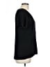 Old Navy 100% Rayon Black Short Sleeve Blouse Size L - photo 4