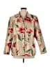 Assorted Brands Floral Tan Blazer Size 18W - photo 1
