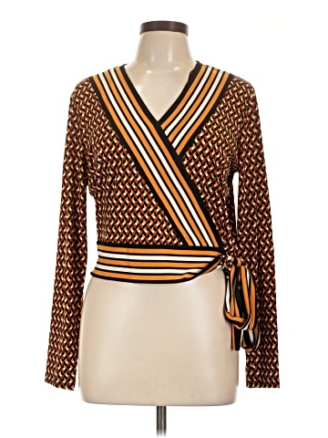 MICHAEL Michael Kors Long Sleeve Blouse (view 1)