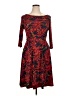 Leota Tropical Red Casual Dress Size XL - photo 1