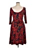 Leota Tropical Red Casual Dress Size XL - photo 2