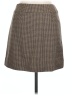 Talbots 100% Polyester Houndstooth Brown Casual Skirt Size 10 - photo 2