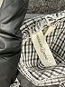 Treasure & Bond 100% Rayon Houndstooth Gray Sleeveless Button-Down Shirt Size M - photo 7