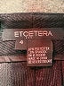 Etcetera Black Dress Pants Size 4 - photo 7