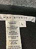 Max Studio Black Cocktail Dress Size L - photo 4