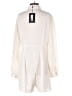 PrettyLittleThing 100% Polyester Ivory Romper Size 12 - photo 2