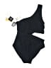 MICHAEL Michael Kors Solid Black One Piece Swimsuit Size 12 - photo 2