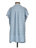 Merokeety Blue Short Sleeve Blouse Size S - photo 2