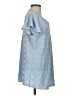 Merokeety Blue Short Sleeve Blouse Size S - photo 4