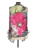 Alberto Makali 100% Polyester Silver Kimono Size M - photo 2
