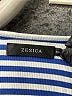 Zesica Blue Short Sleeve Top Size S - photo 7