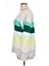 Ann Taylor LOFT Color Block Green Pullover Sweater Size XL - photo 5