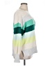Ann Taylor LOFT Color Block Green Pullover Sweater Size XL - photo 4