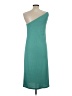 Gap Solid Teal Cocktail Dress Size L - photo 2