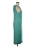 Gap Solid Teal Cocktail Dress Size L - photo 4