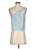 Superdown x Draya Michele 100% Polyester Silver Sleeveless Top Size S - photo 2