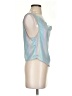 Superdown x Draya Michele 100% Polyester Silver Sleeveless Top Size S - photo 4