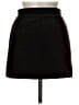 M&S 100% Polyester Houndstooth Black Formal Skirt Size 6R - photo 1