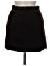 M&S 100% Polyester Houndstooth Black Formal Skirt Size 6R - photo 2