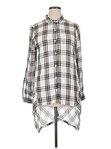 Max Studio Long Sleeve Button-Down Shirt (view 1)