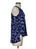 Rebecca Taylor 100% Polyester Blue Sleeveless Blouse Size 2 - photo 4