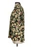CAbi 100% Polyester Floral Green Short Sleeve Blouse Size S - photo 5