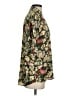 CAbi 100% Polyester Floral Green Short Sleeve Blouse Size S - photo 4