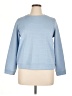 ELOQUII Blue Sweatshirt Size 14 - 16 Plus - photo 1