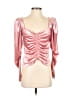 Express Pink 3/4 Sleeve Blouse Size S - photo 1