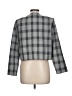 Assorted Brands 100% Polyester Checkered-gingham Gray Blazer Size 12 - photo 2