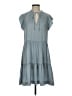Zadig & Voltaire 100% Polyester Solid Gray Casual Dress Size S - photo 1