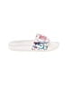 Dolce & Gabbana Print White Blue Paint Splatter Slide Sandals Size EU 33 / US 1 1/2-2 (youth) - photo 1