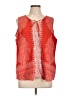 Christopher & Banks Red Sleeveless Blouse Size L - photo 1