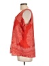 Christopher & Banks Red Sleeveless Blouse Size L - photo 5