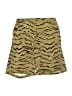 WeWoreWhat Animal Print Gold Athletic Shorts Size M - photo 1