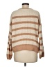 Essentials by Full Tilt 100% Polyester Stripes Tan Pullover Sweater Size M - photo 2