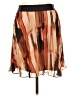 DKNY Print Orange Casual Skirt Size L - photo 2