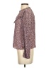 J.Crew 100% Polyester Brown Long Sleeve Blouse Size S - photo 5