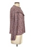 J.Crew 100% Polyester Brown Long Sleeve Blouse Size S - photo 4