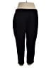 Croft & Barrow Solid Black Active Pants Size 1X - photo 2