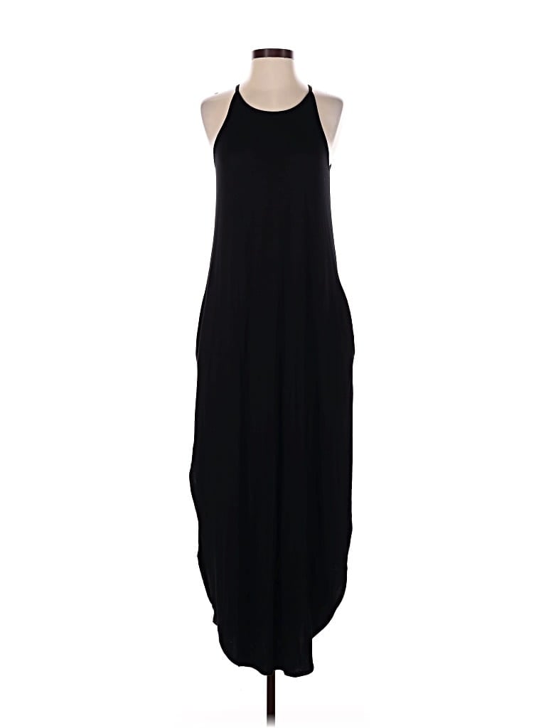 Pre-owned Pink Lily Casual Dress In Black