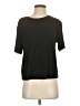 Lou & Grey Black Short Sleeve Top Size S - photo 1