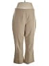 Jones New York Solid Tan Active Pants Size 1X - photo 1