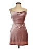 Cotton Candy LA Metallic Brown Cocktail Dress Size M - photo 1